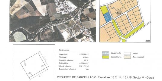 Terme municipal de Corcà, parcel•la 13.2.11 (RESERVADA)