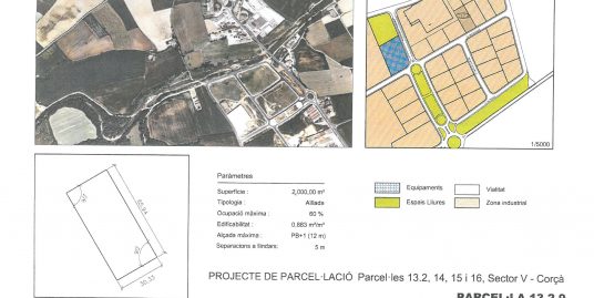 Terme municipal de Corcà, parcel•la 13.2.9 (RESERVADA)