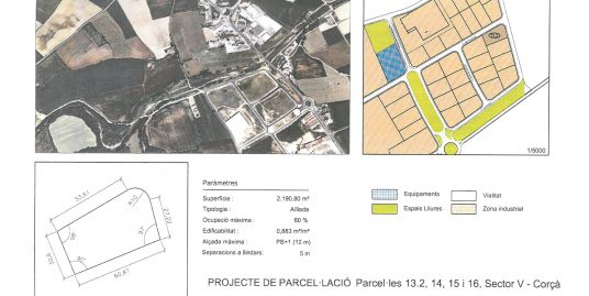 Terme municipal de Corcà, parcel•la 15.2