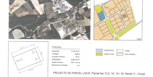 Terme municipal de Corcà, parcel•la 15.3