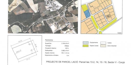 Terme municipal de Corcà, parcel•la 15.5